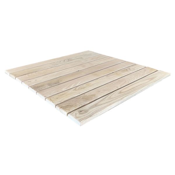 SZN Wood Bahçe Masa Tablası Kestane Jardin 4 Kenar Düz Ham -- -- --   x   x 3,5 cm +