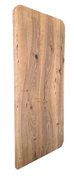 SZN Wood Kütük Masa Ceviz Geniş Ekli Düz Yuvarlak -- W01-Dark Oak -- -- 180 x 79 x 4,9 cm